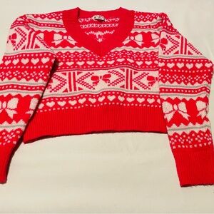 Poof…cropped sweater